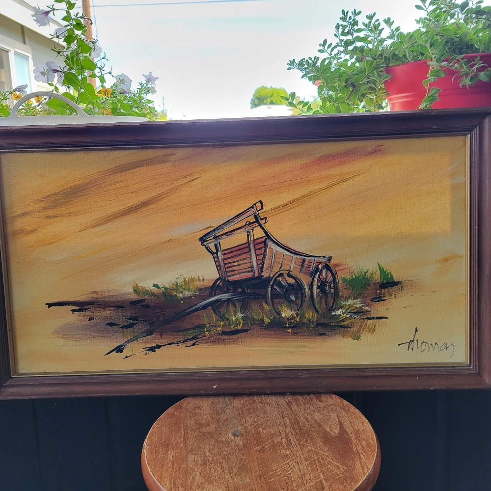 vintage painting